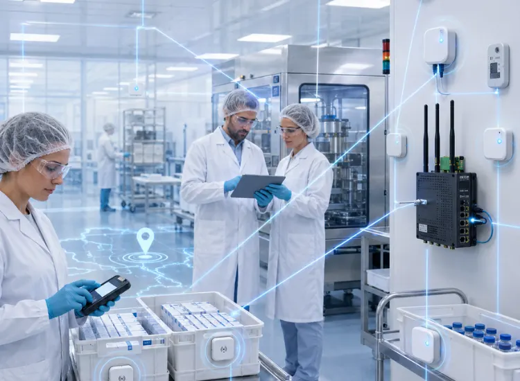 Pharmaceutical AIoT Technologies for Connected Manufacturing