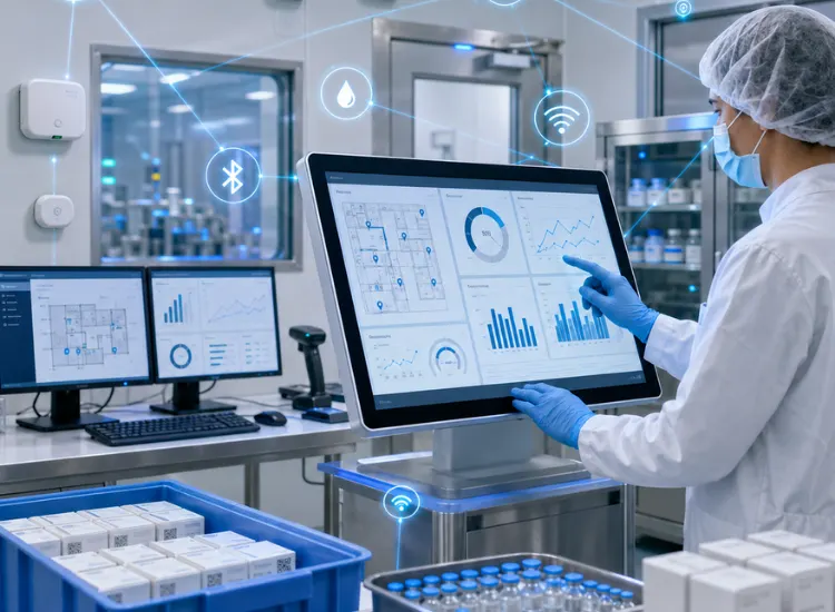 Pharmaceutical IoT Software for Connected Visibility and Operational Monitoring